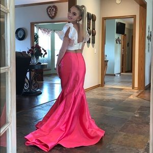 Sherri Hill Two Piece Prom Dress